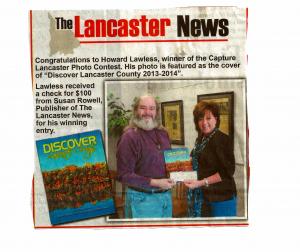 Winner Capture Lancaster Photo Contest